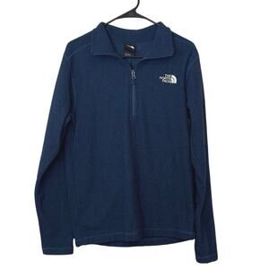 The North Face Men’s Fleece 1/4 Zip Pullover Sweatshirt Size S Winter Outdoor